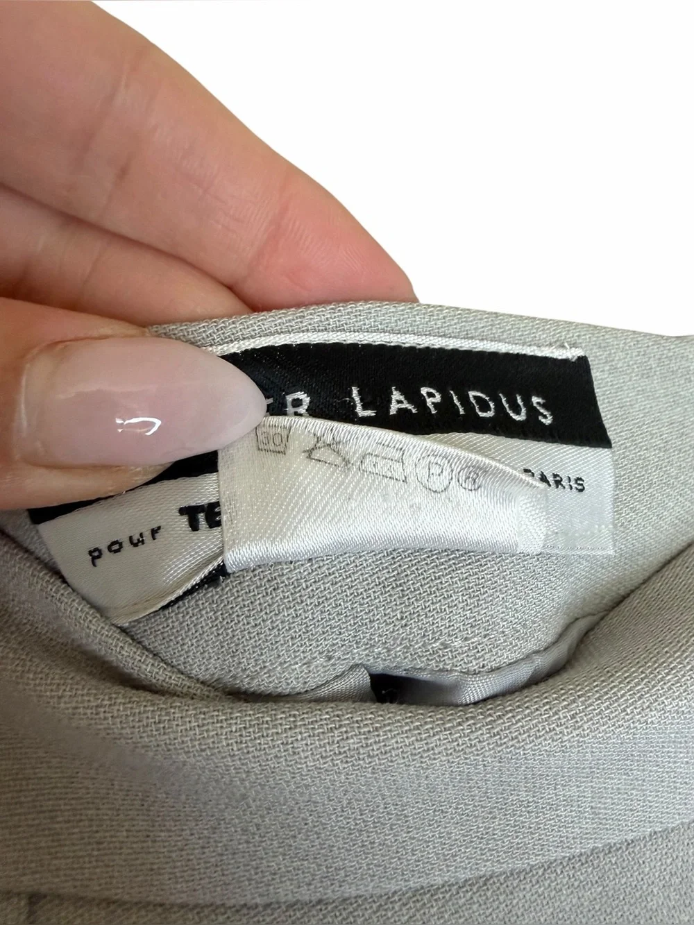 VTG 90s Olivier Lapidus pour Ted Lapidus Paris Wool Skirt Suit - EU 36/38
